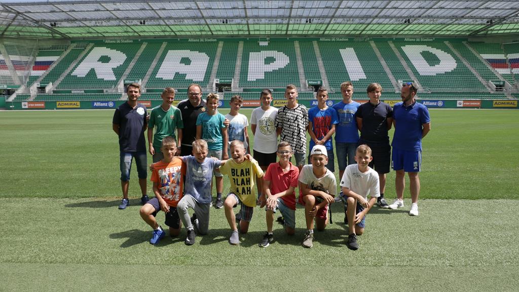 Młodzi sportowcy wypoczywali na Best Spynacz Summer Camp Austria