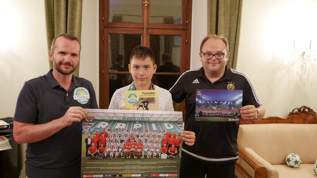 Młodzi sportowcy wypoczywali na Best Spynacz Summer Camp Austria