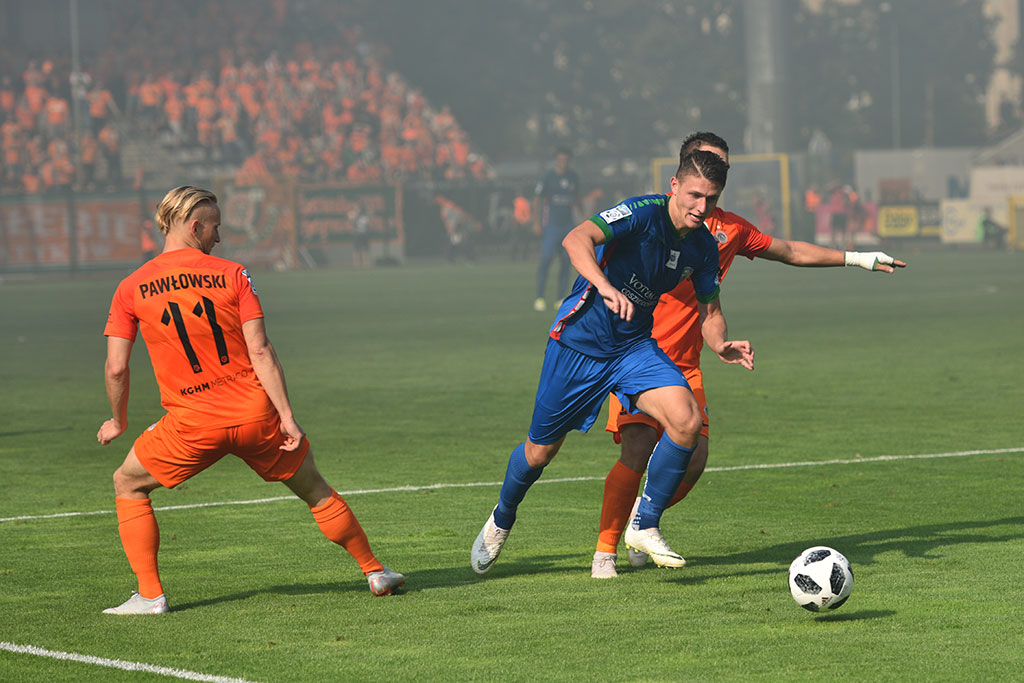 Historyczne derby: Miedź Legnica pokonała Zagłębie Lubin