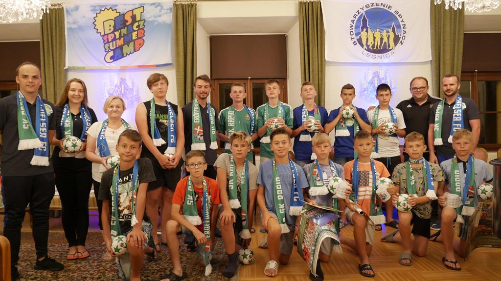 Młodzi sportowcy wypoczywali na Best Spynacz Summer Camp Austria