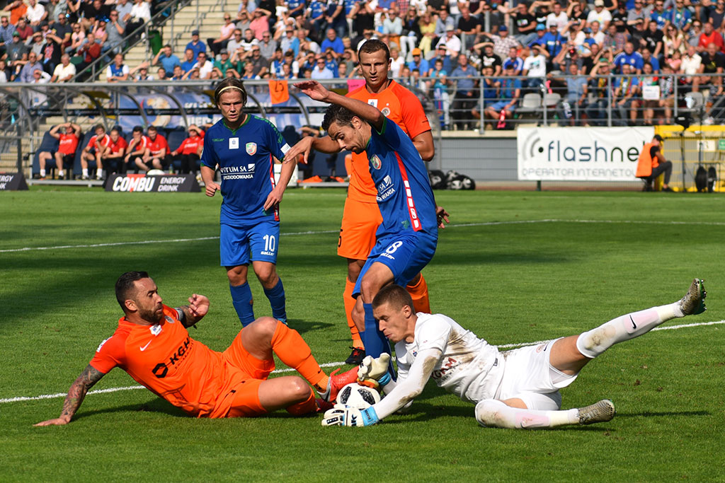 Historyczne derby: Miedź Legnica pokonała Zagłębie Lubin