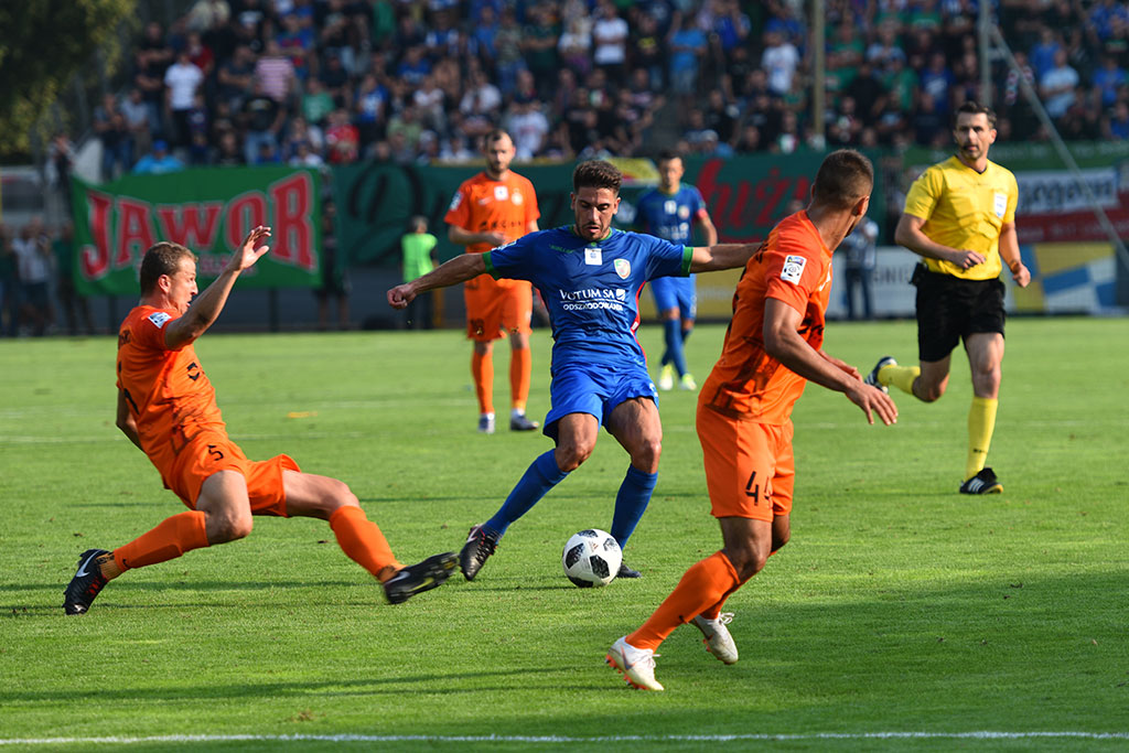 Historyczne derby: Miedź Legnica pokonała Zagłębie Lubin