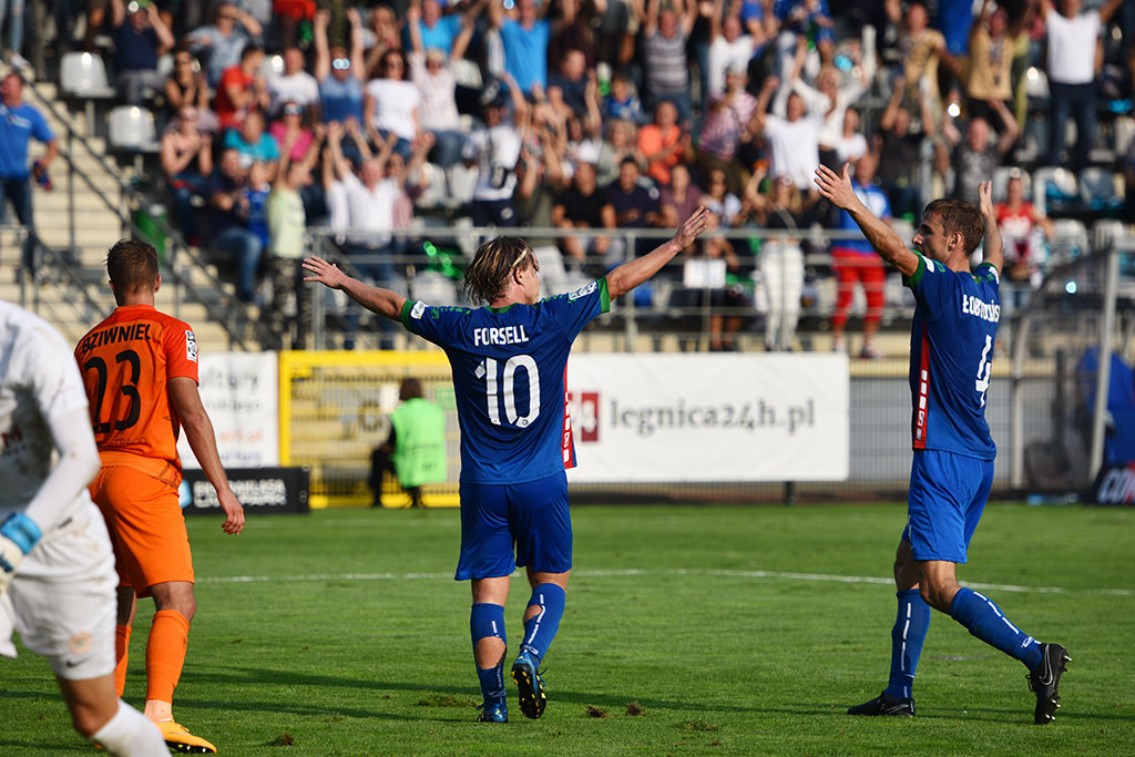 Historyczne derby: Miedź Legnica pokonała Zagłębie Lubin