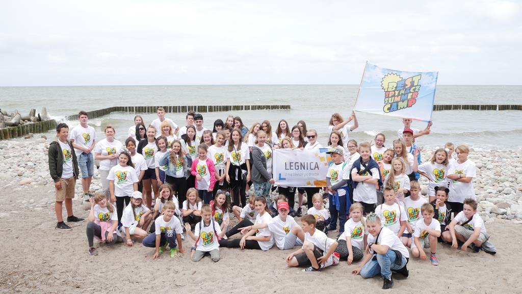 Kilkaset osób wyjechało ze Spynaczem na wakacje nad morze