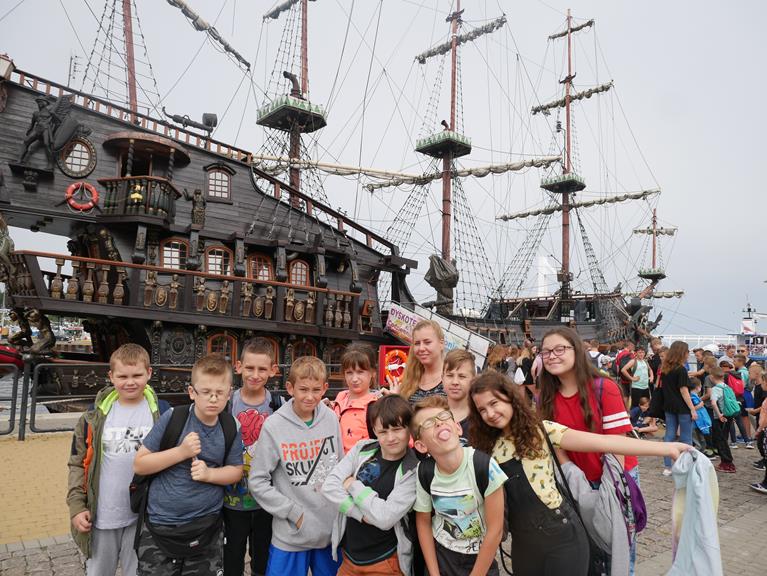 Kilkaset osób wyjechało ze Spynaczem na wakacje nad morze