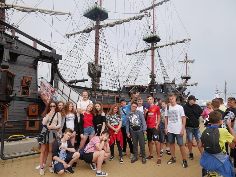 Kilkaset osób wyjechało ze Spynaczem na wakacje nad morze