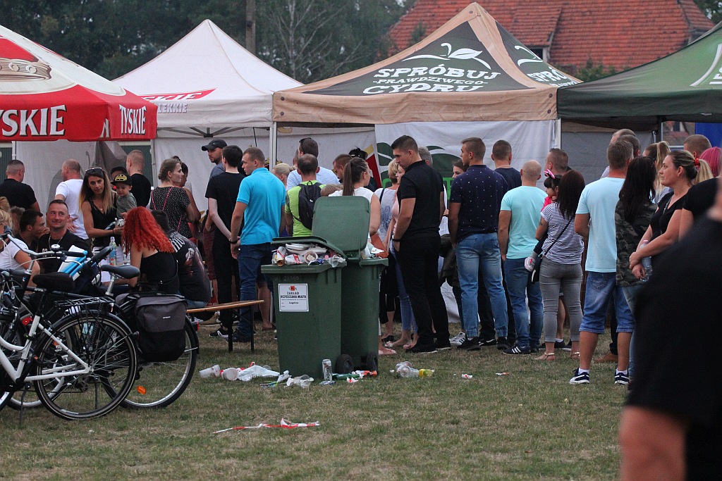 Formacja Łobuzy gwiazdą gminnych dożynek w Siedliskach