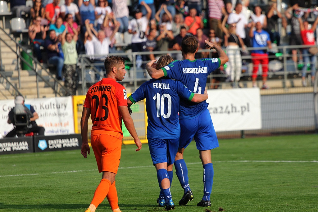 Miedź Legnica w pięknym stylu wygrała z Zagłębiem Lubin