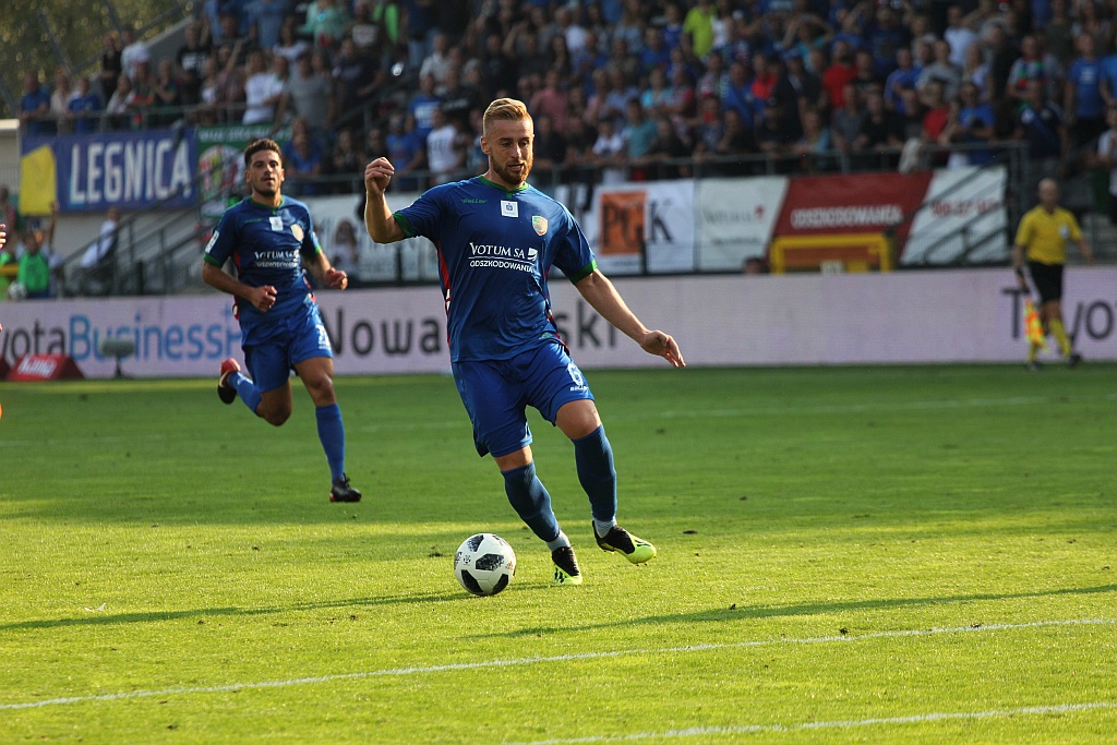 Miedź Legnica w pięknym stylu wygrała z Zagłębiem Lubin