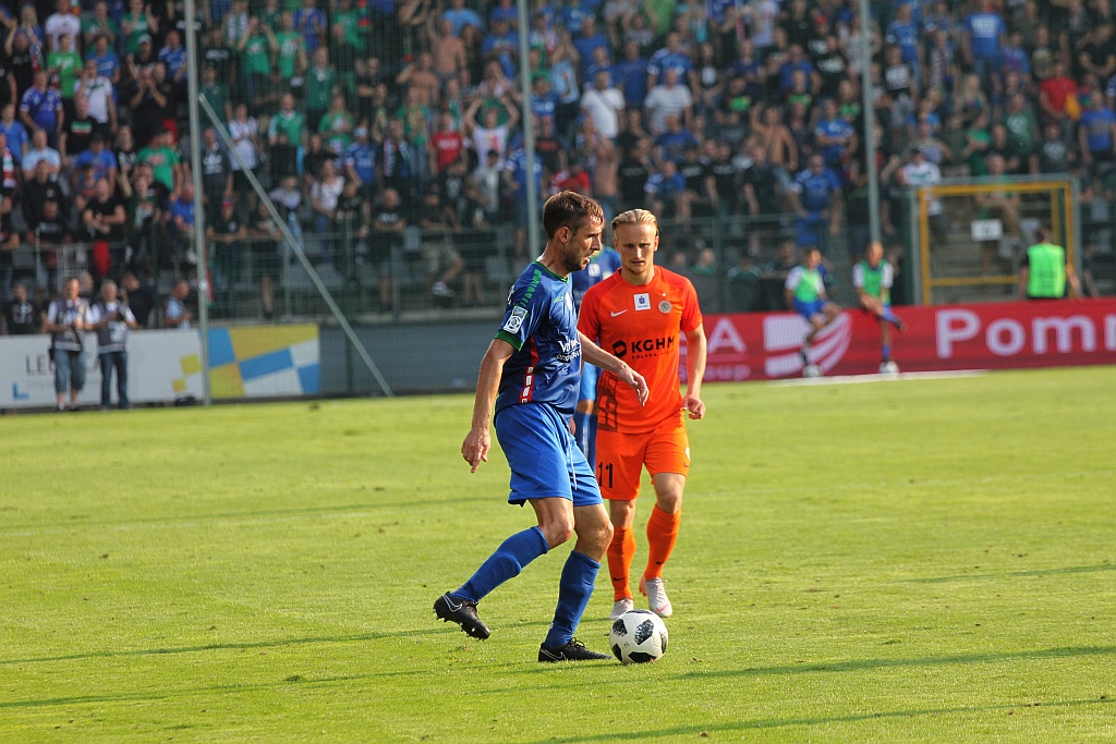 Miedź Legnica w pięknym stylu wygrała z Zagłębiem Lubin