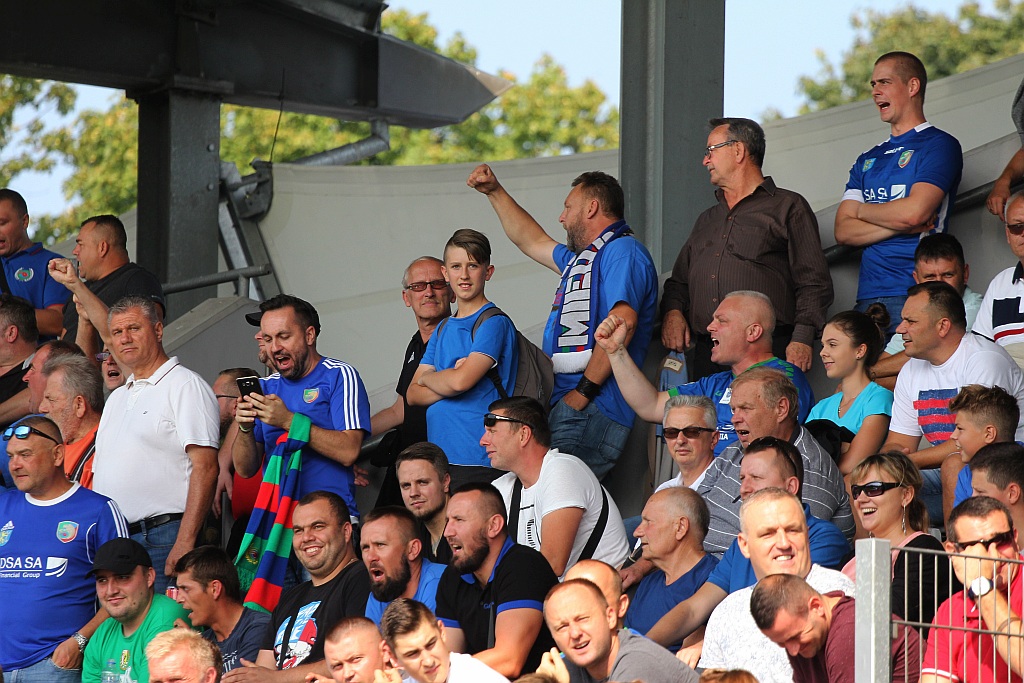 Komplet kibiców na derbach Miedzi Legnica z Zagłębiem Lubin
