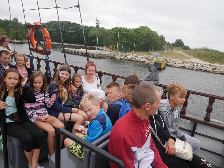 Kilkaset osób wyjechało ze Spynaczem na wakacje nad morze