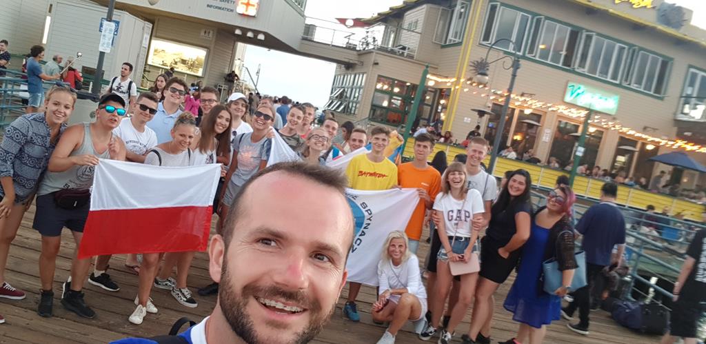 Młodzi ludzie ze Spynaczem zdobywali Amerykę