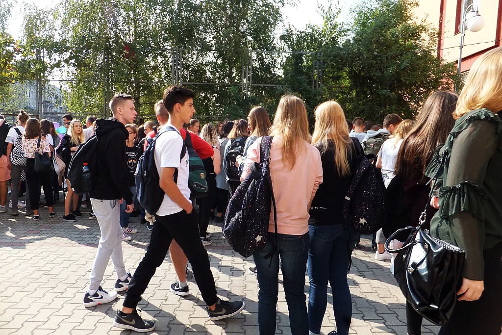Wielki szkolny piknik w V Liceum Ogólnokształcącym