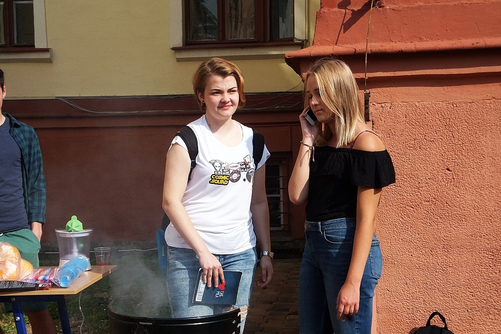 Wielki szkolny piknik w V Liceum Ogólnokształcącym