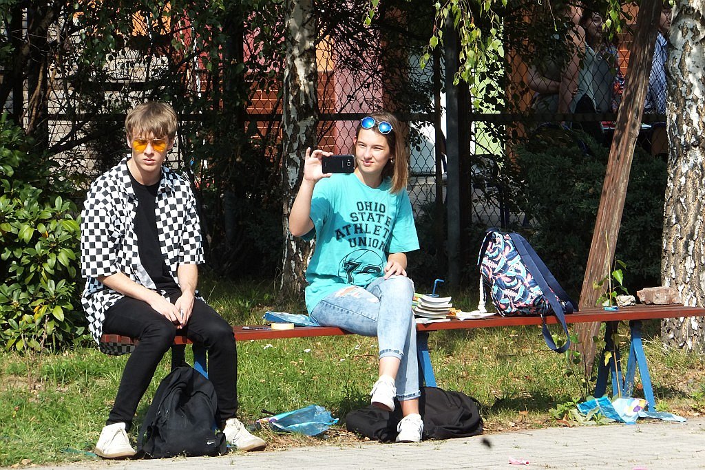 Wielki szkolny piknik w V Liceum Ogólnokształcącym