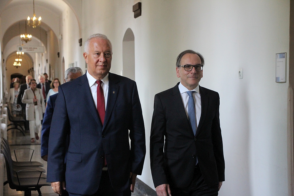 Podpisanie deklaracji kontynuacji współpracy Legnica - Wuppertal