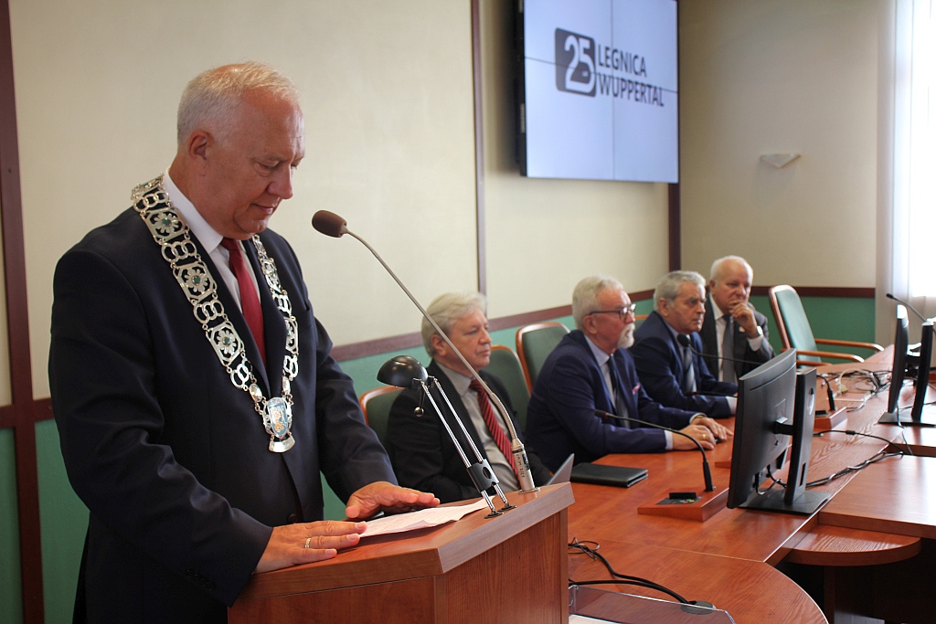 Podpisanie deklaracji kontynuacji współpracy Legnica - Wuppertal