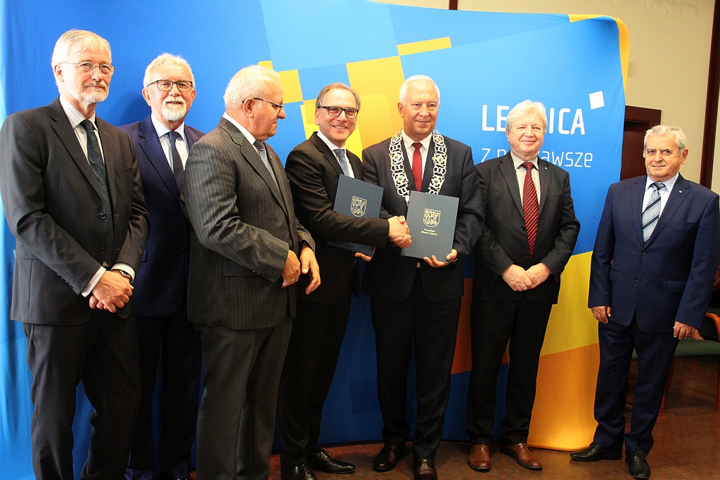 Podpisanie deklaracji kontynuacji współpracy Legnica - Wuppertal