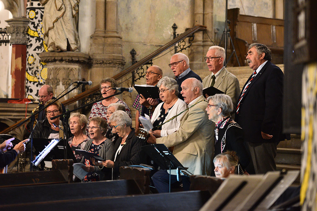 Złoci śpiewacy gospel wystąpili w kościele Mariackim