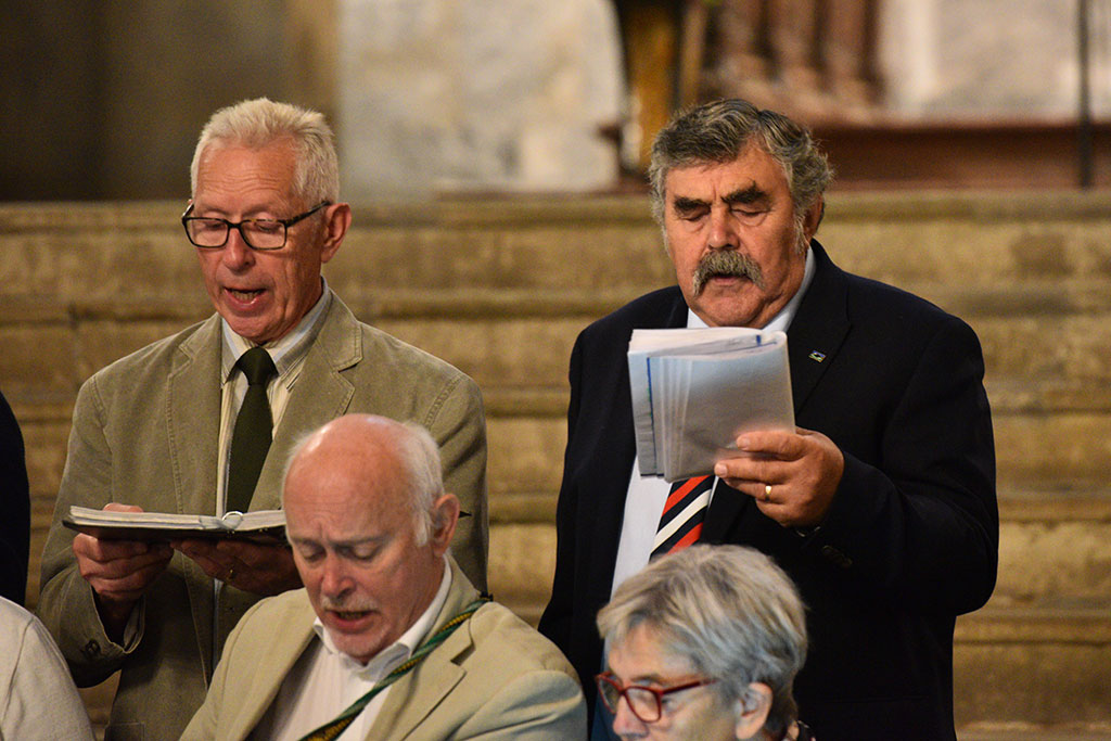 Złoci śpiewacy gospel wystąpili w kościele Mariackim