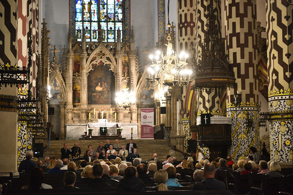 Złoci śpiewacy gospel wystąpili w kościele Mariackim