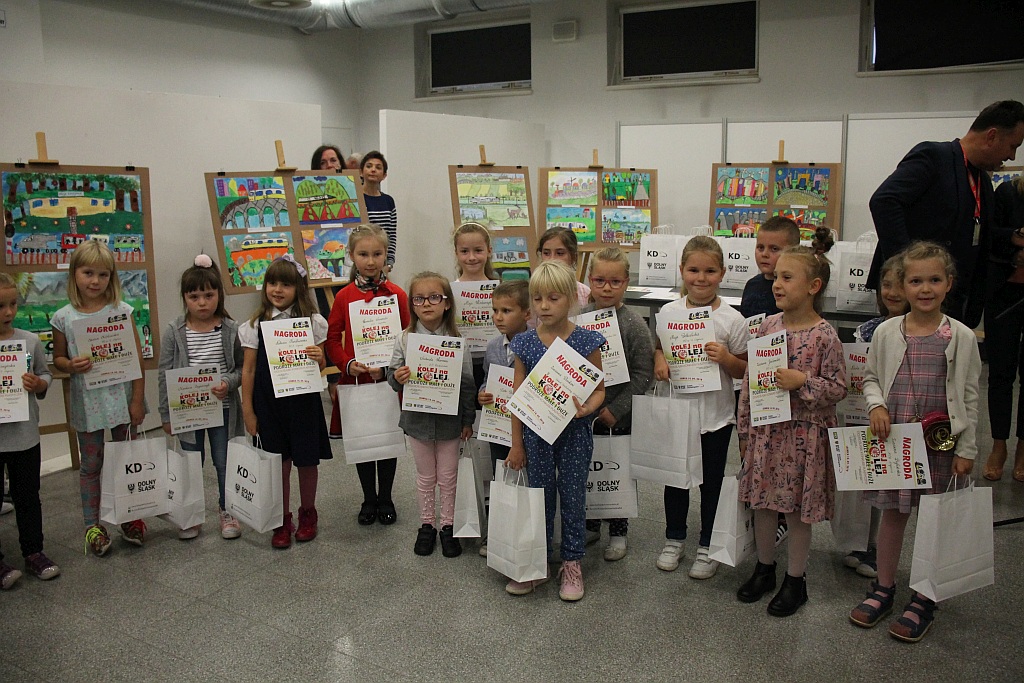 Wręczenie nagród w konkursie „Kolej na kolej”
