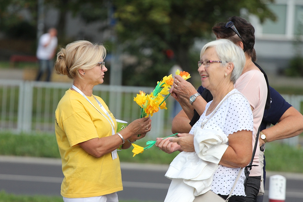 Kwestowali z żonkilami i zbierali krew podczas festynu
