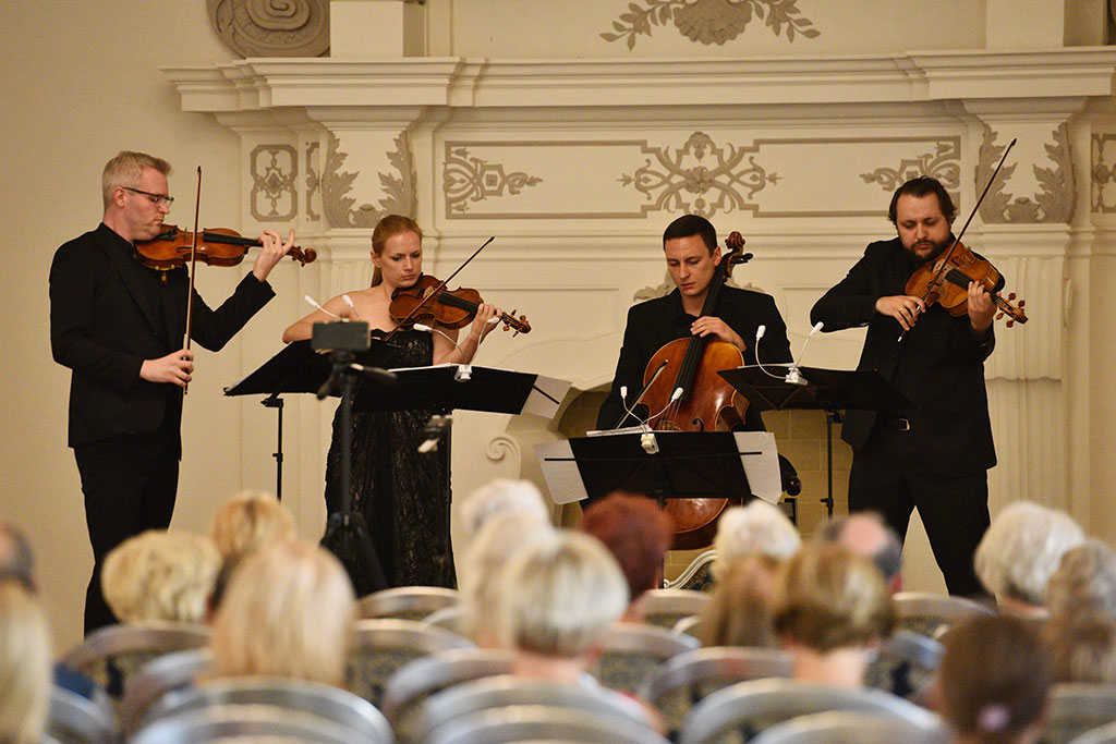 Meccore String Quartet dał koncert w Sali Królewskiej