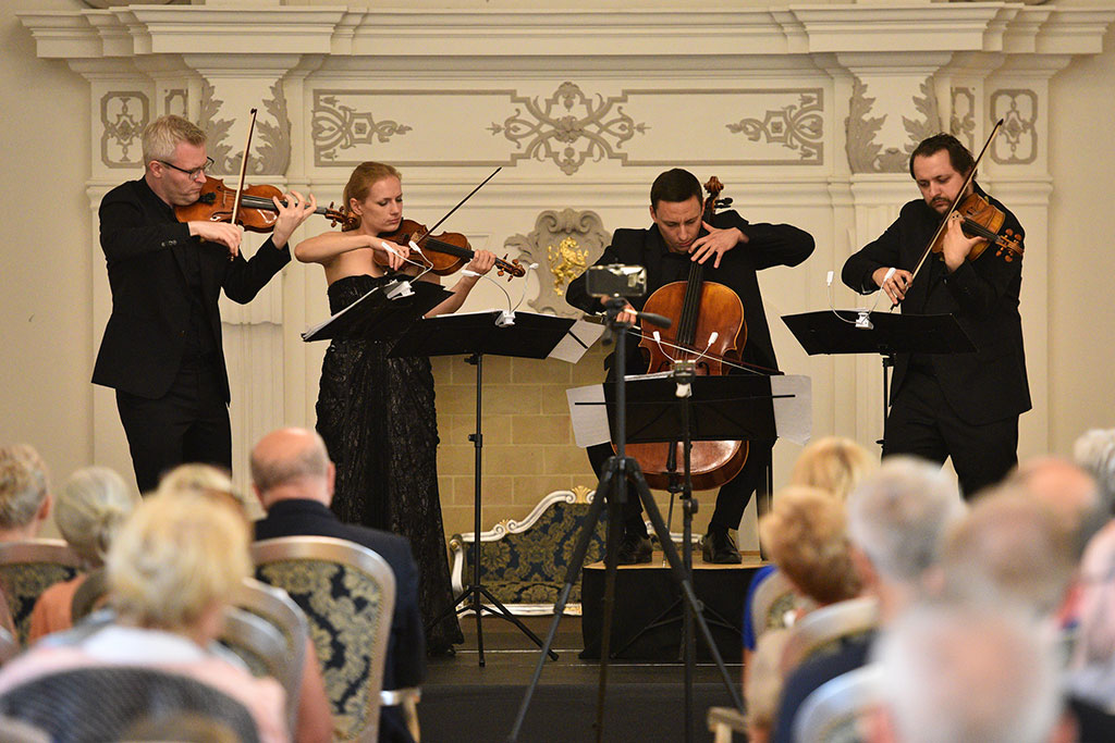 Meccore String Quartet dał koncert w Sali Królewskiej