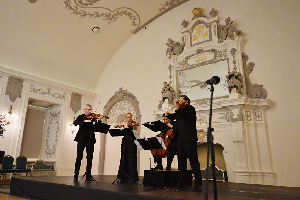 Meccore String Quartet dał koncert w Sali Królewskiej