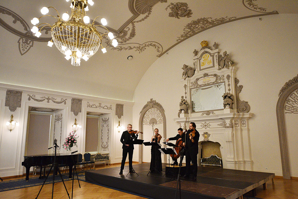 Meccore String Quartet dał koncert w Sali Królewskiej