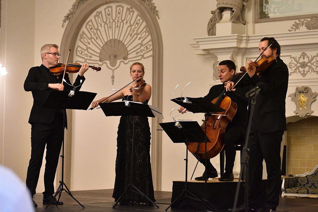 Meccore String Quartet dał koncert w Sali Królewskiej