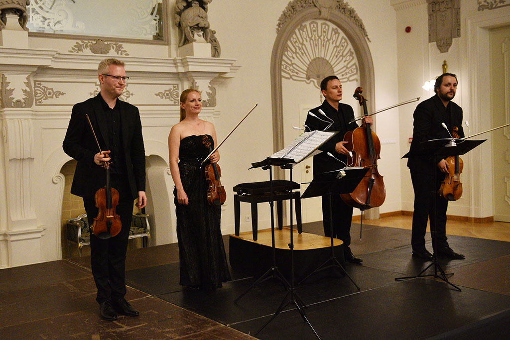 Meccore String Quartet dał koncert w Sali Królewskiej