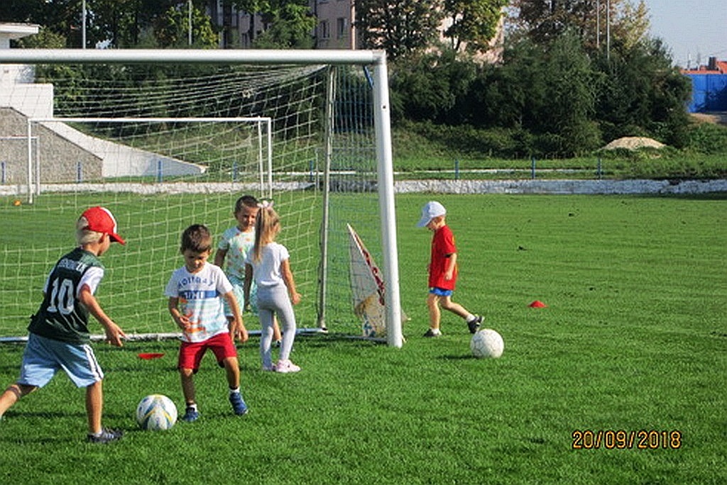 Dzień Przedszkolaka na stadionie Konfeksu Legnica