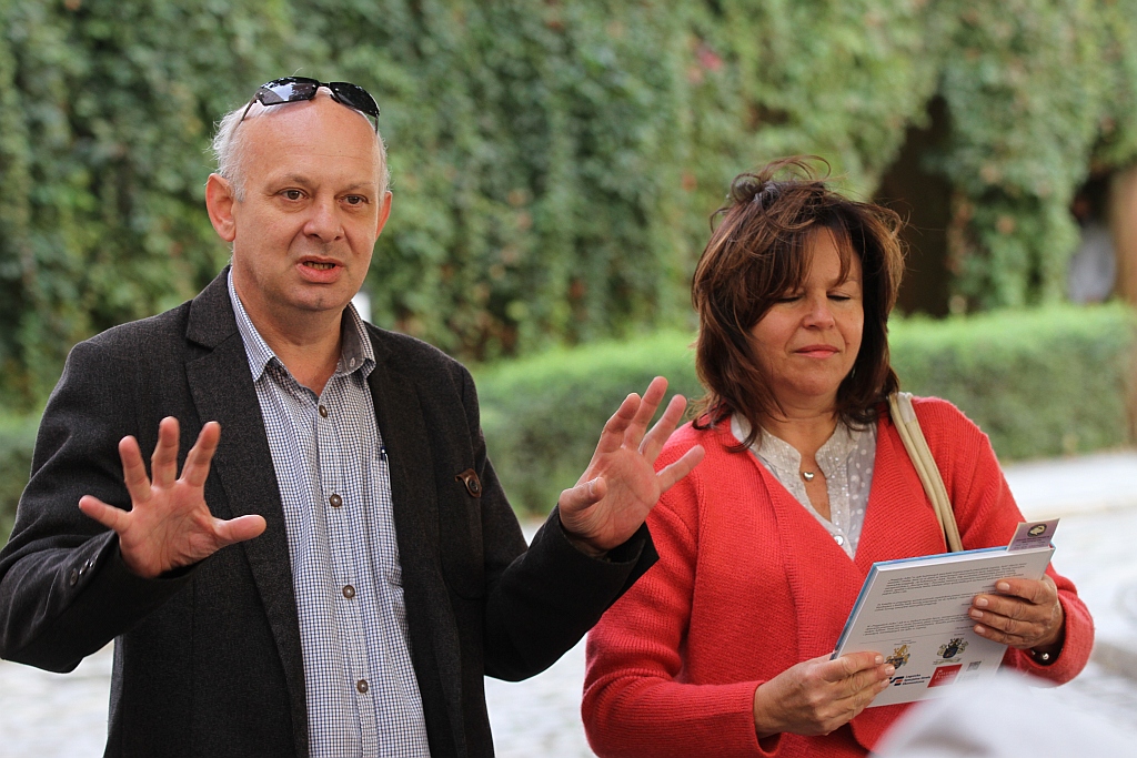 Dzieci wędrowały z Julkiem po Zamku Piastowskim