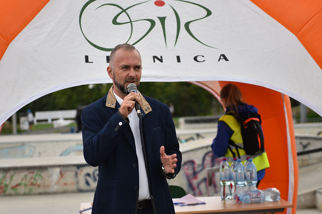 Legniczanie wybrali się z OSIR-em rowerami za miasto