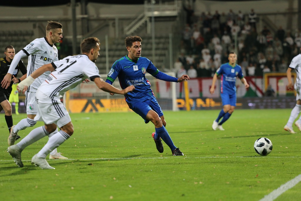 Legia wygrała w Legnicy. Gol Forsella to za mało na mistrza