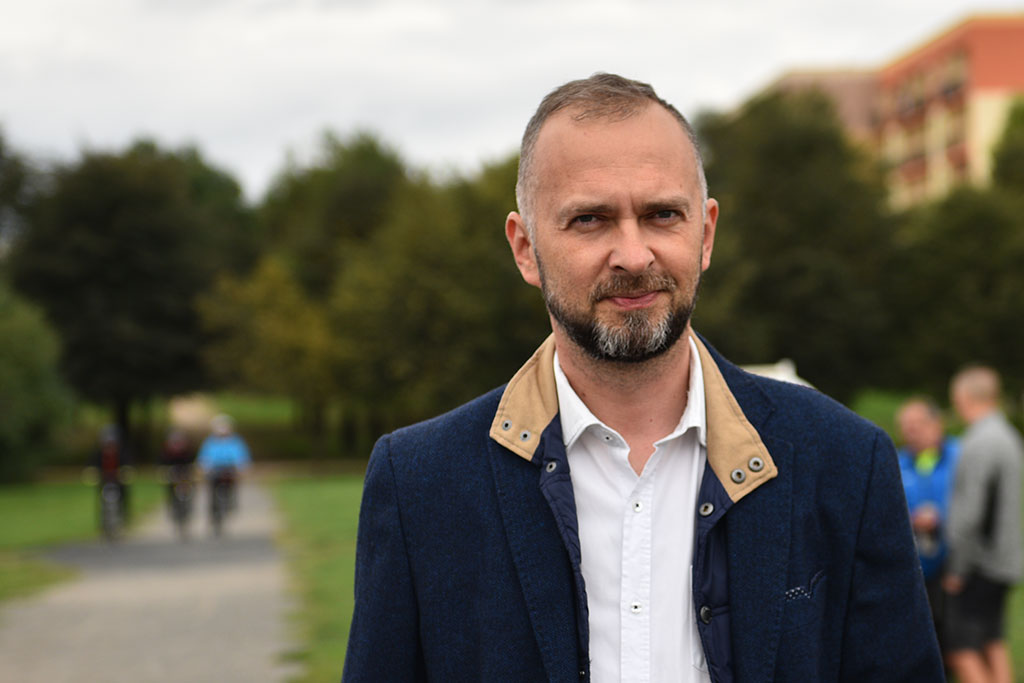 Legniczanie wybrali się z OSIR-em rowerami za miasto