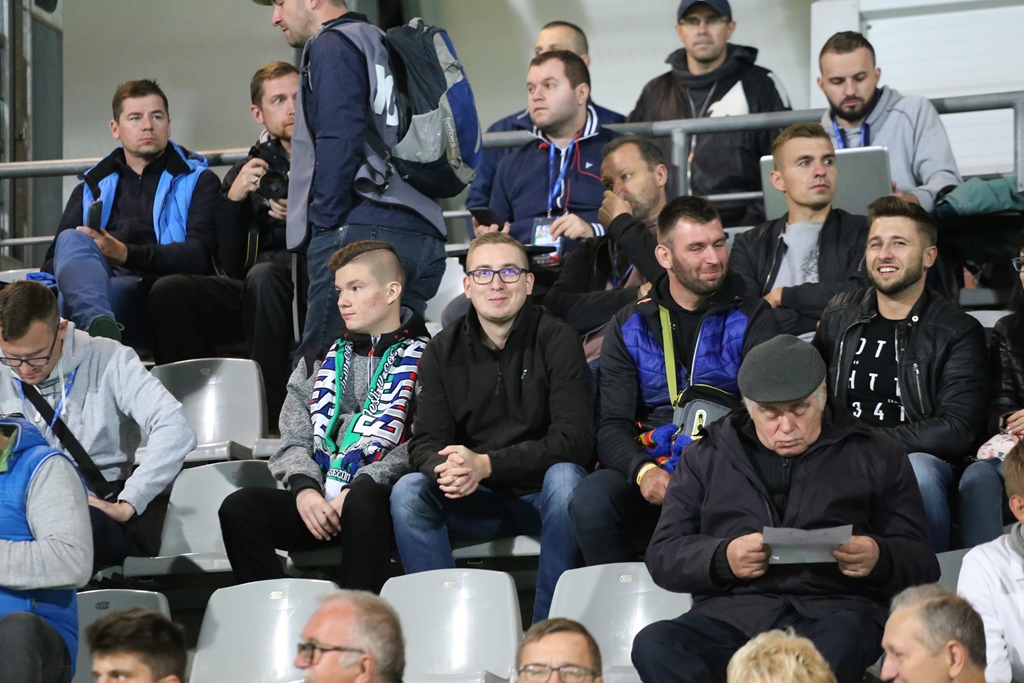 Komplet widzów obejrzał starcie Miedzi z Legią Warszawa