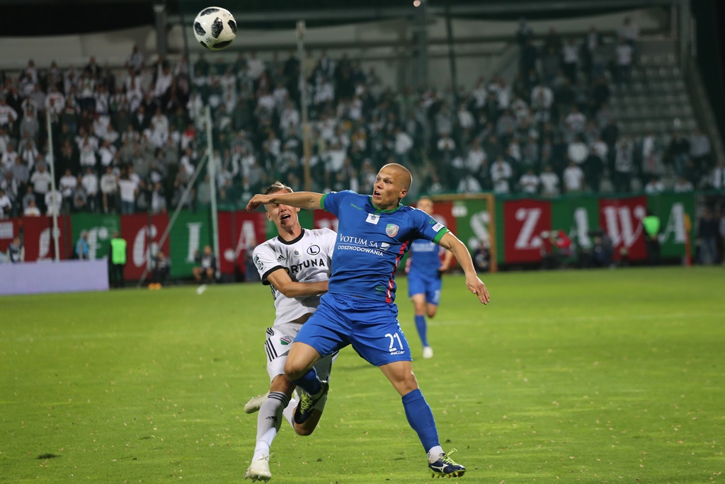 Legia wygrała w Legnicy. Gol Forsella to za mało na mistrza