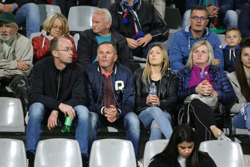 Komplet widzów obejrzał starcie Miedzi z Legią Warszawa
