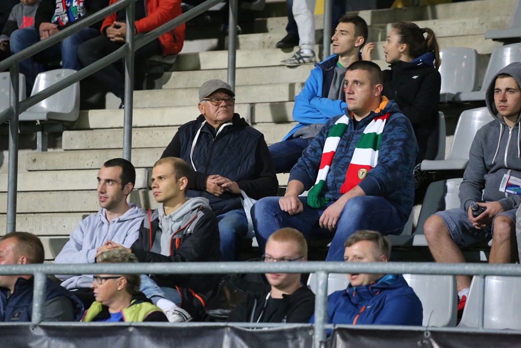 Komplet widzów obejrzał starcie Miedzi z Legią Warszawa