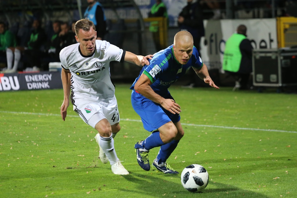 Legia wygrała w Legnicy. Gol Forsella to za mało na mistrza