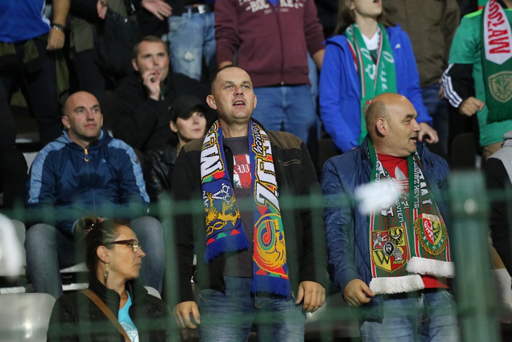 Komplet widzów obejrzał starcie Miedzi z Legią Warszawa