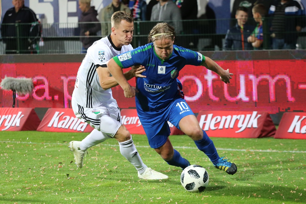 Legia wygrała w Legnicy. Gol Forsella to za mało na mistrza