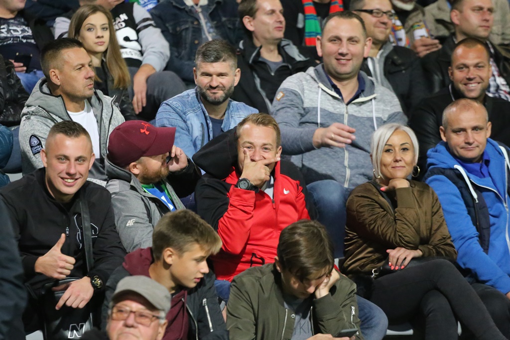 Komplet widzów obejrzał starcie Miedzi z Legią Warszawa