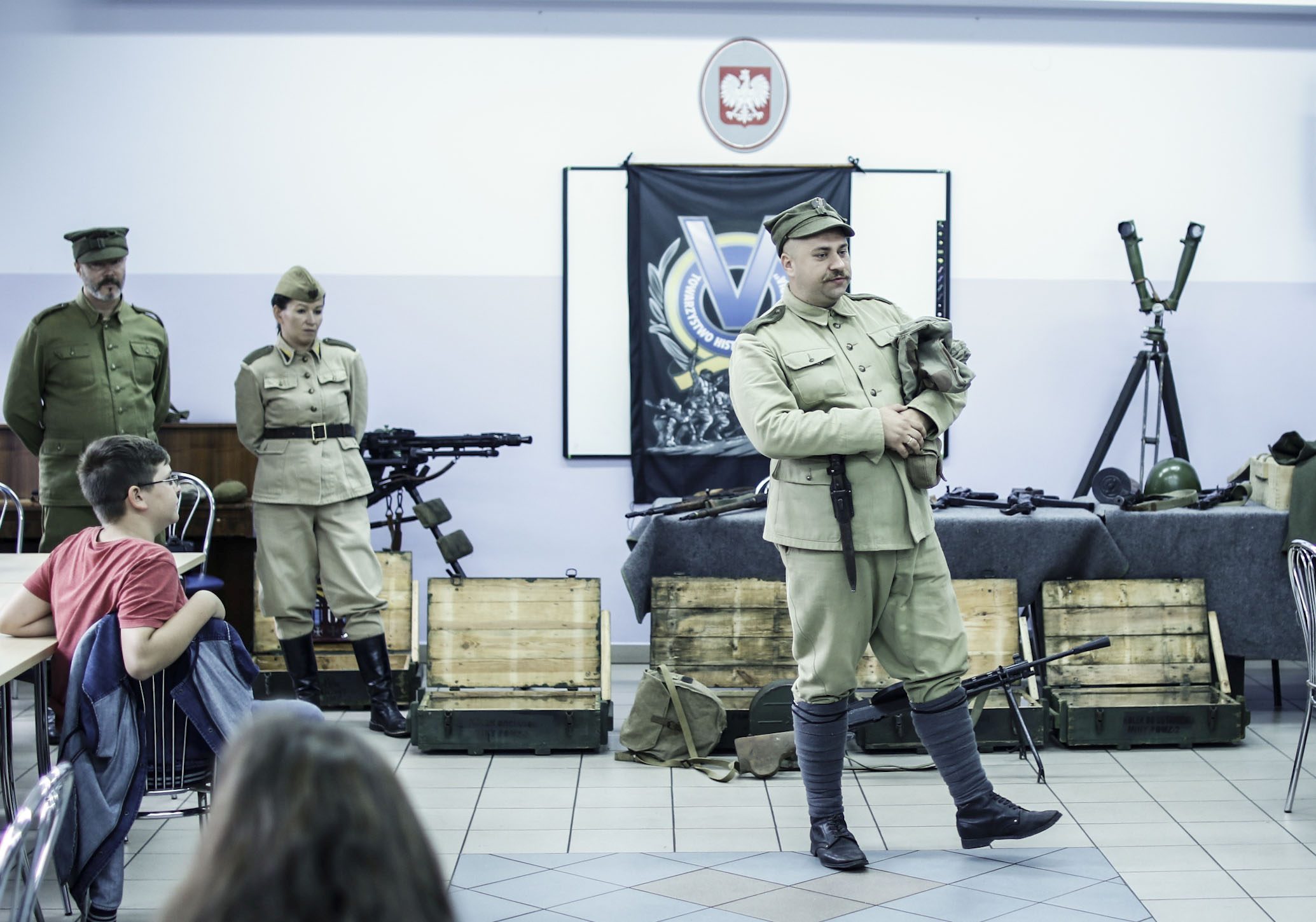Uczniowie z gminy Miłkowice poznawali historię swojego kraju