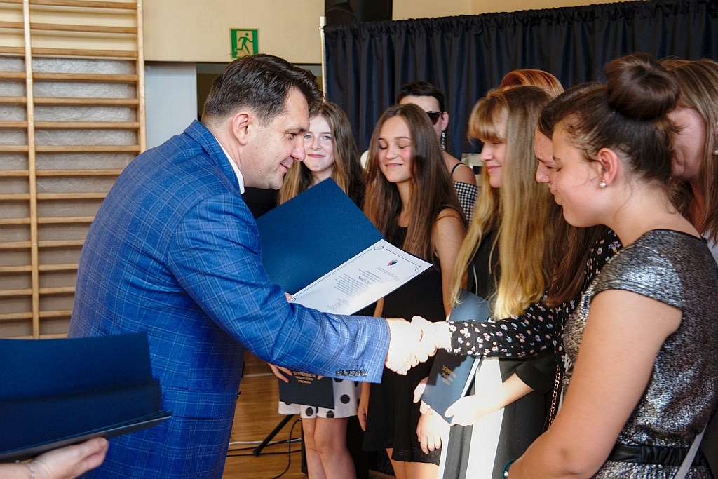 II gala rozdania stypendiów wójta gminy Chojnów