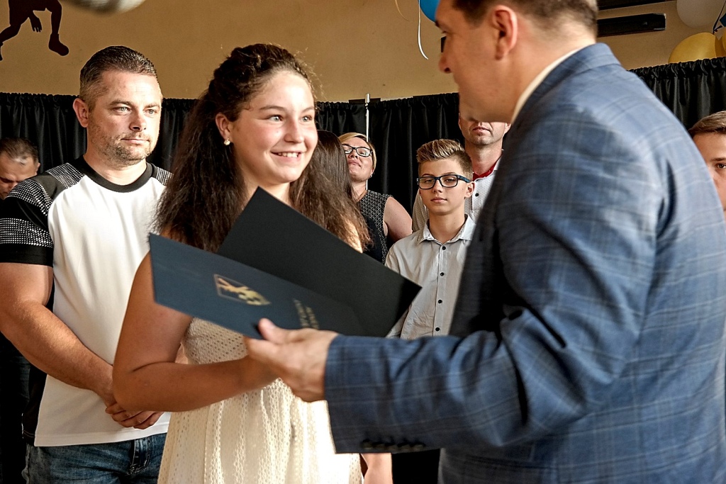II gala rozdania stypendiów wójta gminy Chojnów